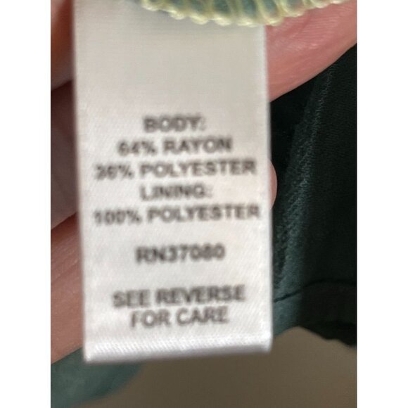 Colorful Tiered Mini Dress L Earthy Neutral Festival Summer Ombre Concert Chic - Picture 7 of 8